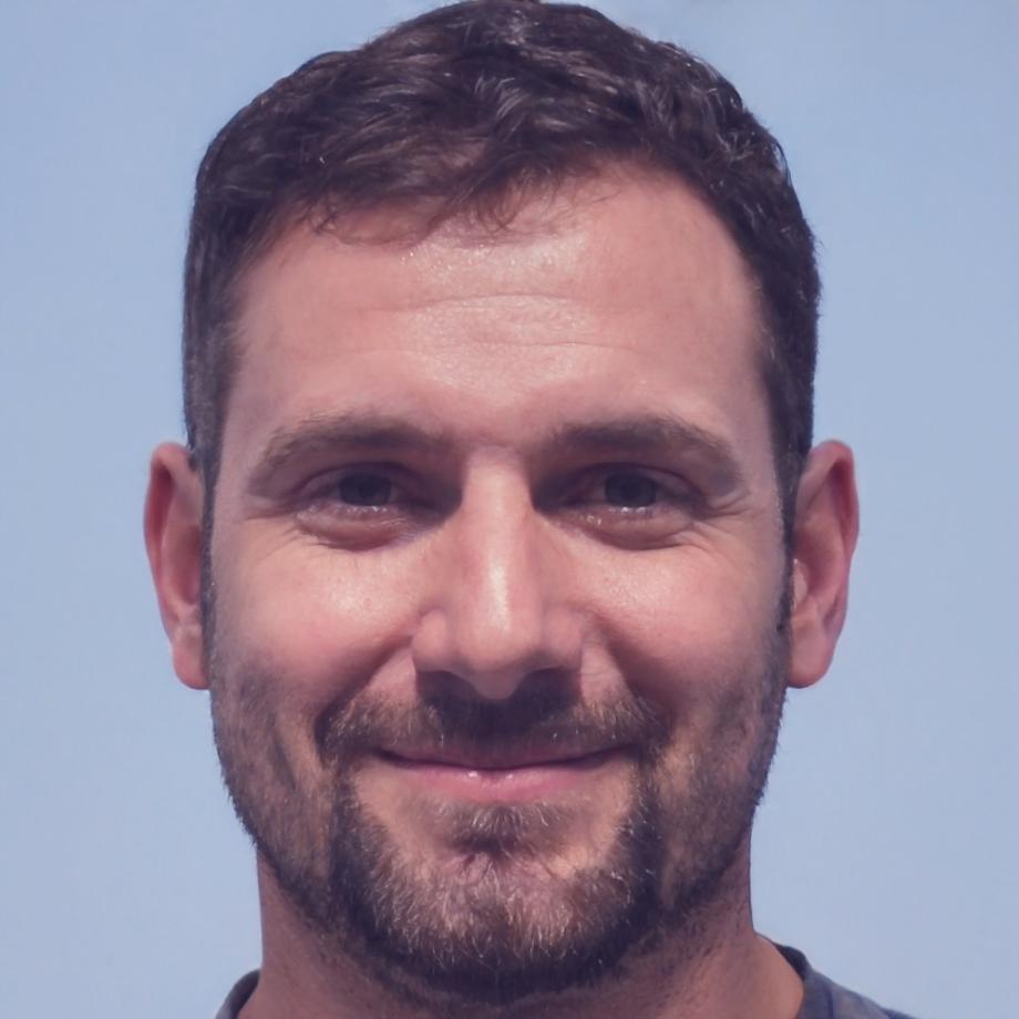 Instructor Callum Westbrook working at audio mixing desk